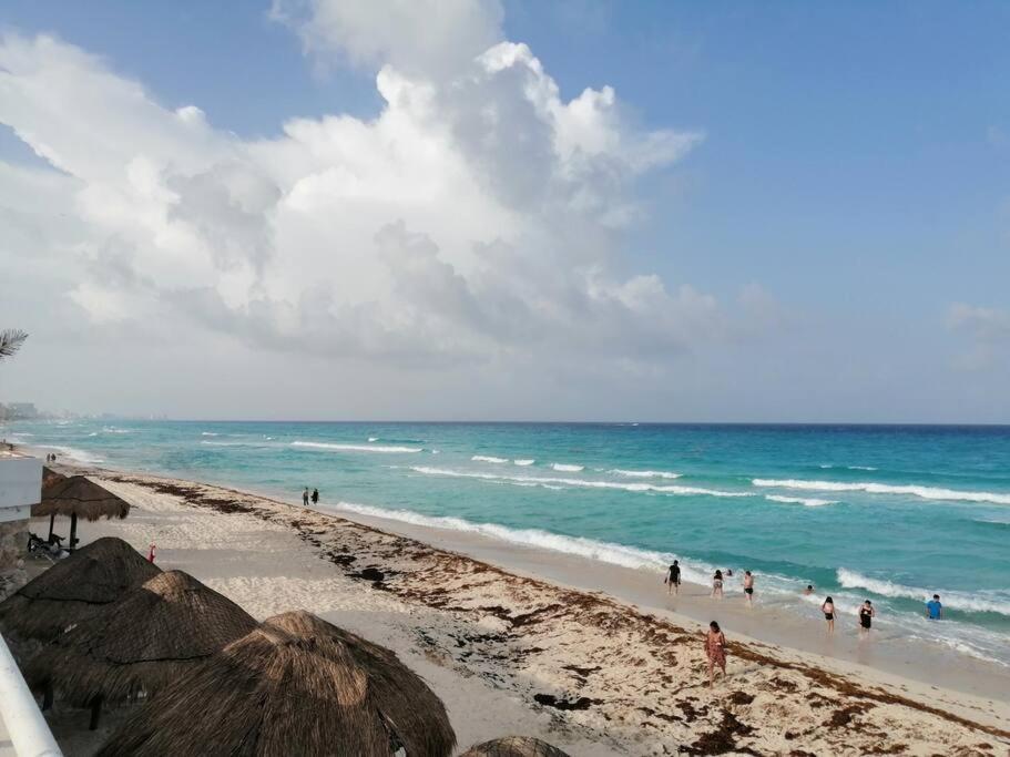Placentero Depa En Mar Caribe! Cancún Exteriér fotografie